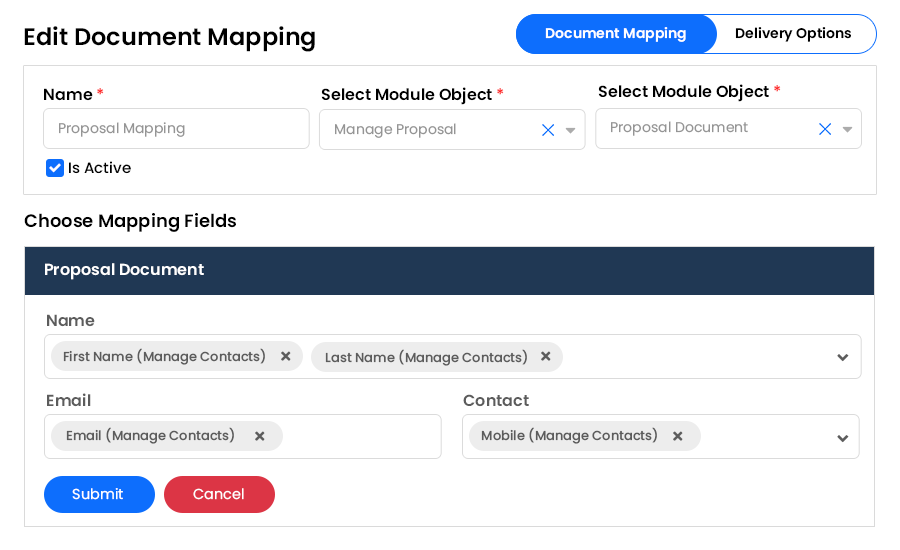 document-mapping